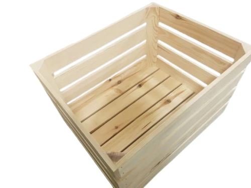 Skrzynka drewniana 50x40x30 naturalna PRODUCENT