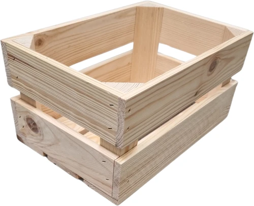 Skrzynka drewniana 30x20x15 naturalna